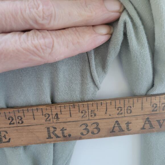 We the Free Free People Oversized Pocket Long Sleeve Tee XL Boho Indie - Picture 4 of 8